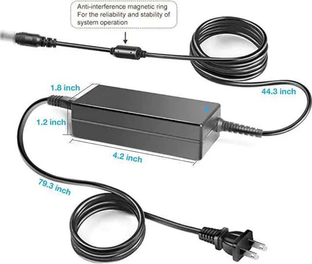 Alt view image 2 of 5 - 20V AC/DC Adapter Compatible with Belkin Thunderbolt 3 Express Dock HD F4U095 F4U097 Elgato Thunderbolt3 Docking Station Kensington SD5200T SD5000T SD5600T LITEON PA-1171-72 8.5A Power Supply