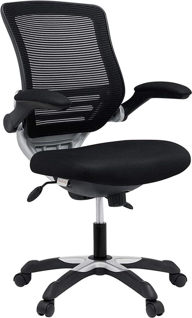 Modway edge all mesh store office chair in gray