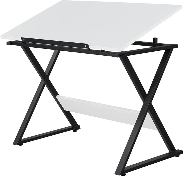 Main image of Adjustable Drawing Tables Drafting Desk with P2 Tiltable Tabletop for Reading, Writing,Studying Art Craft Work Station