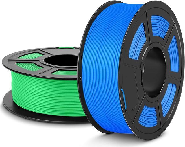 SUNLU 3D Printer Filament Bundle PLA Matte 1.75mm, Super Neatly