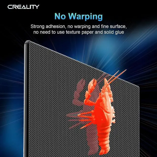 Alt view image 3 of 7 - Creality Official Ender 3 Glass Bed Upgraded High Hardness Durable Glass Platform for 3D Printer Tempered Glass Build Plate for Ender 3 Pro Ender 5 Ender 5 Pro Ender 3 V2 235x235×4mm