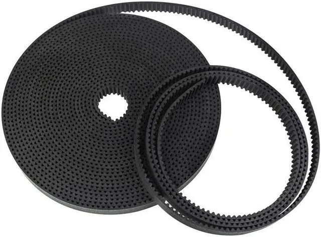 Alt view image 2 of 4 - Zeelo 3D Printer Timing Belt, 2GT 10mm Width, 3M/ 5M/ 10M Toothed Belt GT2 3D Printer Timing Belt Pulley,10mm Width 2GT Rubber Synchronous Timing Belt for 3D Printer (10m)