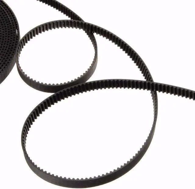 Alt view image 3 of 4 - Zeelo 3D Printer Timing Belt, 2GT 10mm Width, 3M/ 5M/ 10M Toothed Belt GT2 3D Printer Timing Belt Pulley,10mm Width 2GT Rubber Synchronous Timing Belt for 3D Printer (10m)