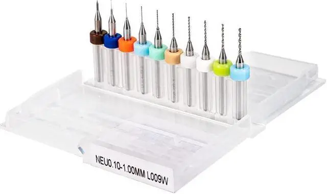 Alt view image 4 of 7 - TRONXY 3D Printer Nozzle Cleaning Kit, 10 pcs 0.1-1.0 mm Needles Drill Bits + 5 pcs MK8 Nozzle 0.4 mm Hardened Steel for FDM 3D Printer Extruder