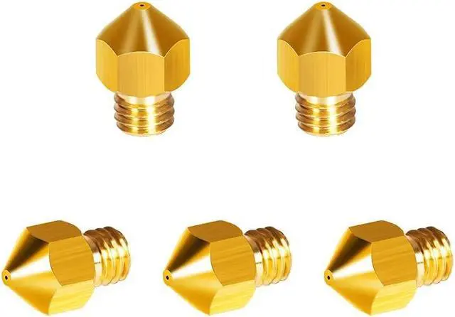 Alt view image 5 of 7 - TRONXY 3D Printer Nozzle Cleaning Kit, 10 pcs 0.1-1.0 mm Needles Drill Bits + 5 pcs MK8 Nozzle 0.4 mm Hardened Steel for FDM 3D Printer Extruder