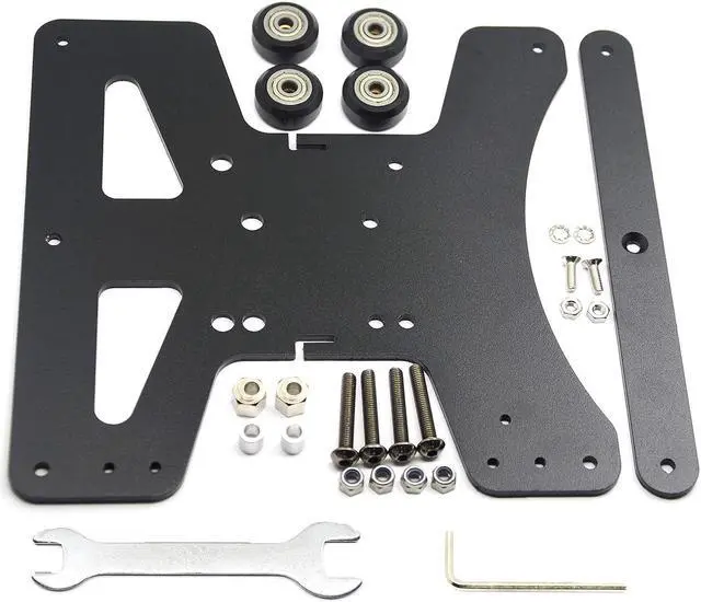 Main image of Modular Y Carriage Plate Upgrade for 2040V Aluminum Profile for Ender3/Ender3 Pro 3D Printer (190mm)
