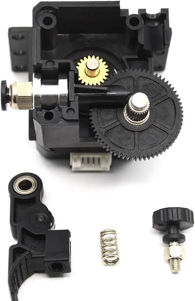 Alt view image 4 of 7 - Upgraded 3D Printer Extruder Parts with Mounting Bracket for ANYCUBIC Mega-SCR10V6 Hotend J-Head for 1.75mm Filament (Extruder)