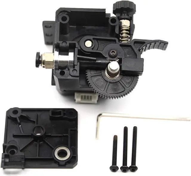 Alt view image 5 of 7 - Upgraded 3D Printer Extruder Parts with Mounting Bracket for ANYCUBIC Mega-SCR10V6 Hotend J-Head for 1.75mm Filament (Extruder)