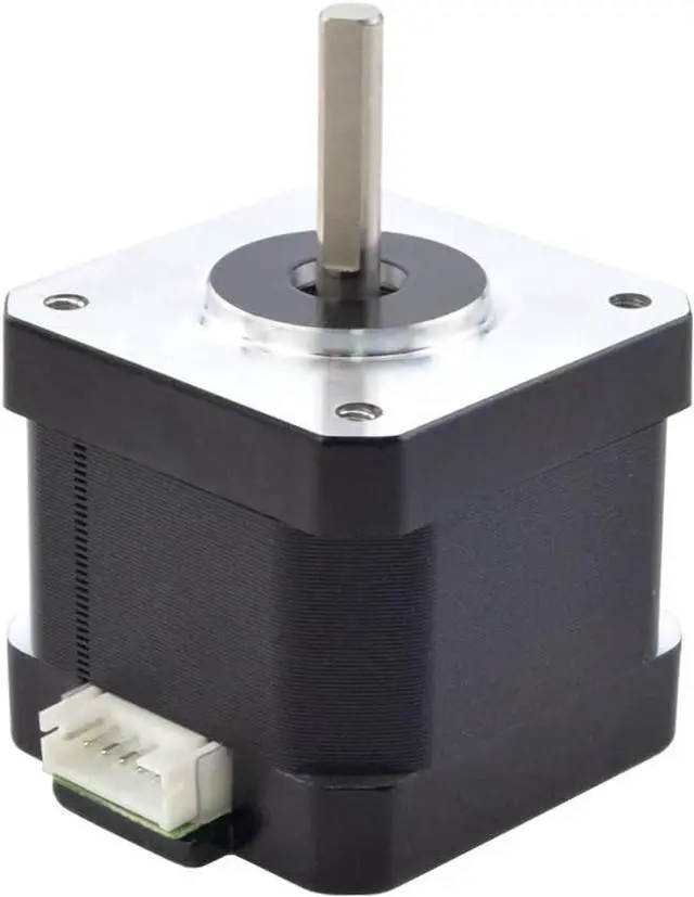 Alt view image 2 of 5 - STEPPERONLINE 0.9deg Nema 17 Stepper Motor Bipolar 1.5A 30Ncm with 1 Meter Cable for 3D Printer CNC