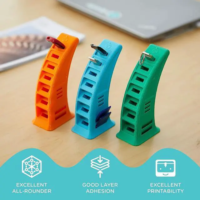 Alt view image 2 of 7 - Polymaker PETG Filament 2.85mm 1kg Orange 3D Printer Filament, PolyLite PETG 3D Printing Filament 2.85mm, Dimensional Accuracy +/- 0.03mm, Print with Most 3D Printers