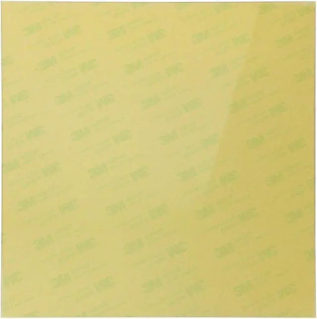 Alt view image 7 of 7 - Gizmo Dorks PEI Sheet 3D Printer Build Surface 220mm x 220mm (8.6" x 8.6") with Laminated 3M 468MP Adhesive, Made in The USA