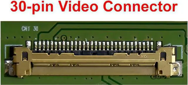 Alt view image 3 of 4 - NUOLAISUN Replacement for HP Elitebook 840 G1,840 G2,840 G3,840 G4,745 G4 30 Pins 60HZ HD 1366x768 14" LCD Non-Touch Screen Laptop Display Panel
