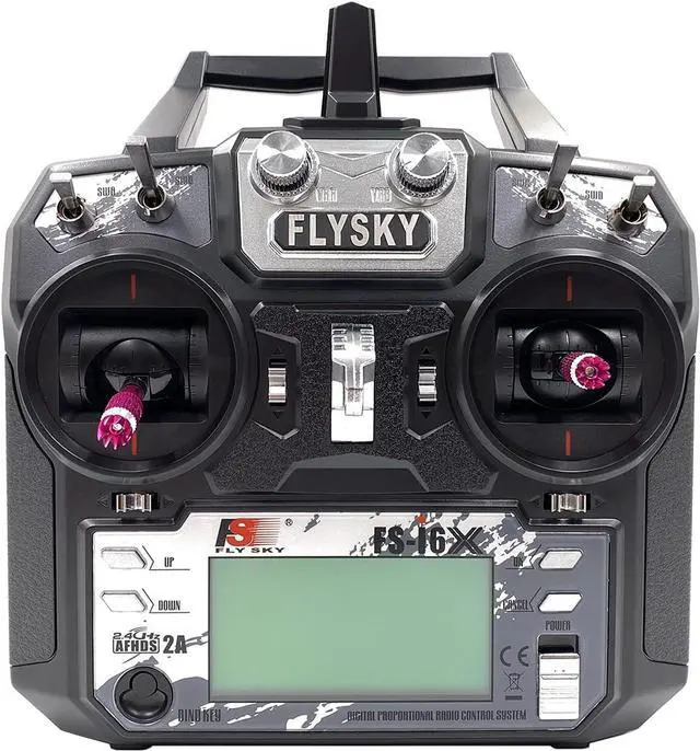 Alt view image 2 of 7 - FLYSKY FS-i6X 10CH 2.4GHz RC Transmitter Controller w/FS-iA10B Receiver Upgrade Cable for RC Helicopter Plane Quadcopter Glider (Mode_2)