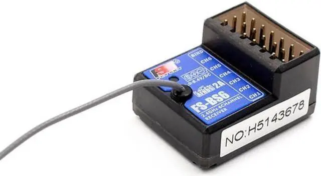 Alt view image 3 of 4 - FS-GT5 6CH AFHDS RC Transmitter w/ FS-BS6 Receiver for RC Car Boat
