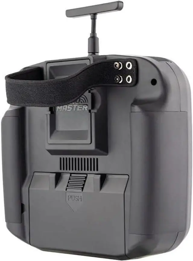 Alt view image 3 of 7 - 2.4GHz 16CH Hall Gimbals Radio Controller with Carrying Case, Mode 2 (ELRS)