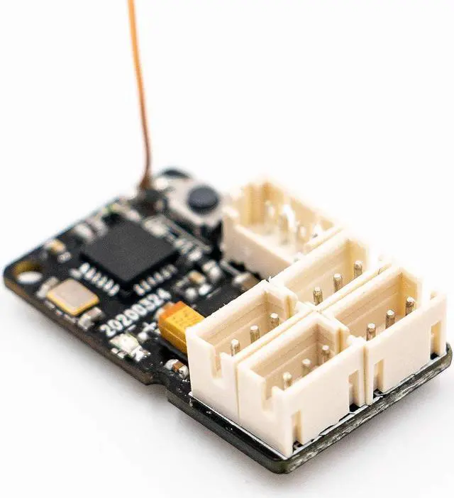 Alt view image 5 of 7 - GoolRC Flysky GMr Receiver, 2.4GHz 4CH AFHDS 3 Remote Control Receiver PWM Output Compatible with PL18/NB4 and NB4 Lite Transmitters for RC Racing Vehicle Drifting Mini Car