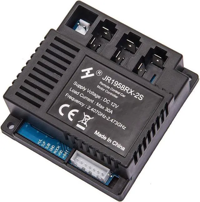 Alt view image 2 of 7 - JR1958RX-2S Kids Powered Ride on car 2.4G Bluetooth Remote Control and Receiver Kit Controller Control Box Accessories for Children Electric Ride On Car Replacement Parts