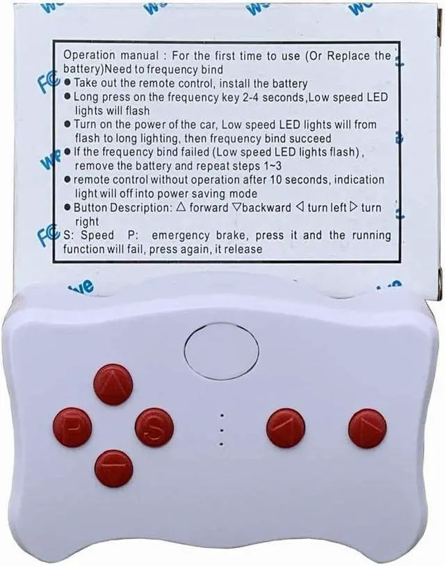 Alt view image 6 of 7 - wellye RX43 (RX23) 12V Kids Powered Ride on car 2.4G Bluetooth Remote Control and Receiver Kit Controller Control Box Accessories for Children Electric Ride On Car Replacement Parts