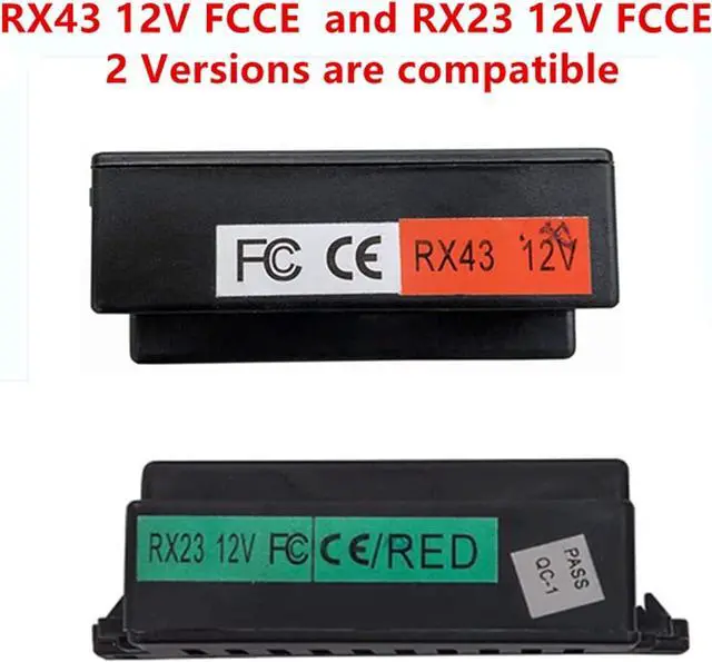 Alt view image 2 of 6 - WELLYE RX43 (RX23) 12V Control Box Receiver Match 2.4G Bluetooth Remote Control,12V Mainboard Motherboad Accessories Children Electric Ride On Car Replacement Parts