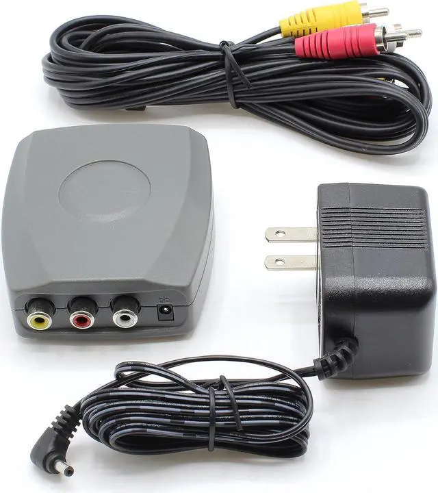 Main image of THE CIMPLE CO RF Modulator - RCA Composite to RF Coaxial - Converts Standard Definition Signals to Coax, Includes AV Cable