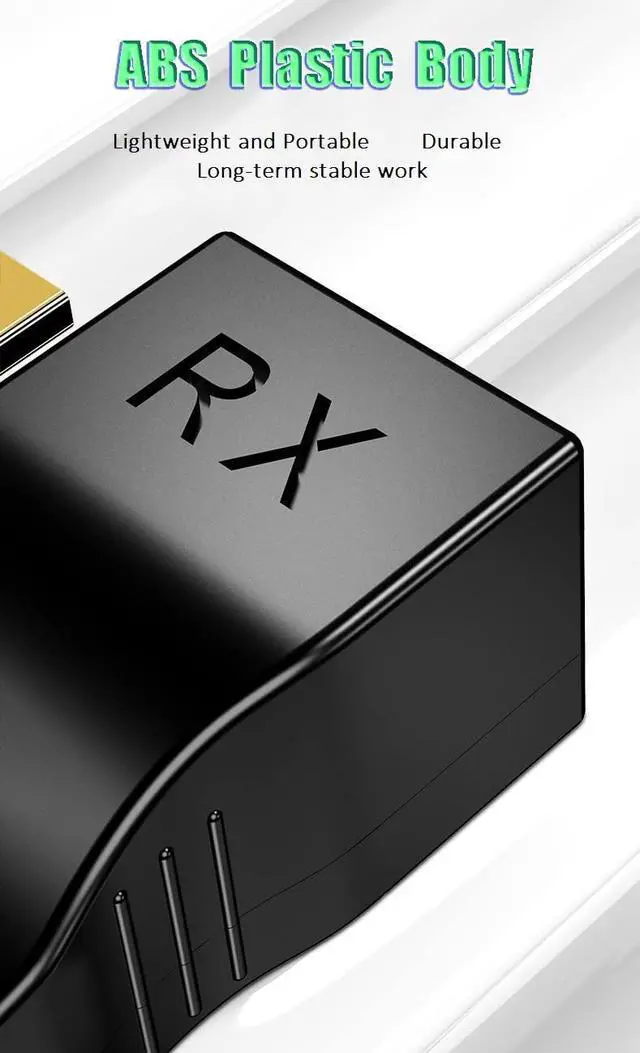 Alt view image 6 of 7 - HDMI Extender Adapter Over Cat5e/6 (1pair) HDMI Repeater to RJ45 Ethernet Network Converter 4k HD 1080p UP to 30m/98ft for HDTV Set-top Boxes DVD PS4 STB Black