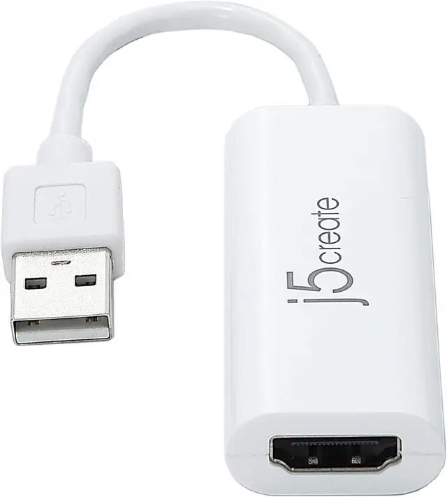 Alt view image 4 of 7 - USB to HDMI Display Adapter- USB to HDMI 1080P Cable Converter Adapter for Windows (JUA195)