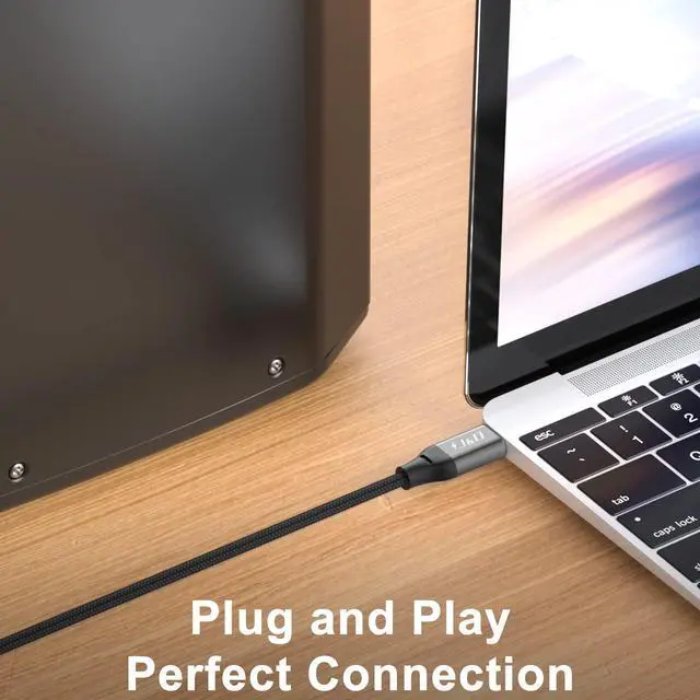 Alt view image 4 of 7 - J&D USB C to 2 RCA Audio Cable, Braided Stereo Audio Converter Cord USB Type-C Male to 2RCA Male Y Splitter Cable Compatible for Google Pixel 6/7/7 Pro, Home Theater Amplifier TV Speaker, 6.6 Feet