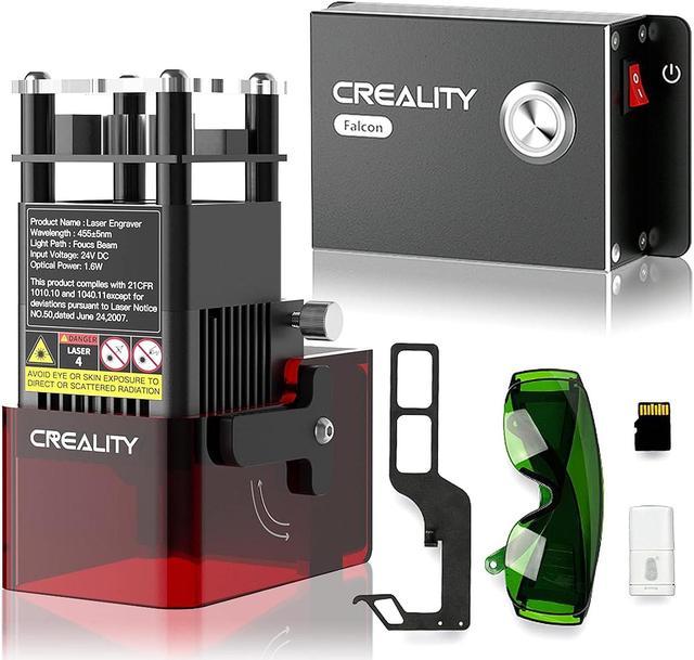 ENOMAKER Creality Laser Engraver Module Kit 1.6W 450nm for  Wood,Leather,Acrylic,Plastic etc, Compatible Ender 3 Pro V2/NEO/MAX/S1/S1  Pro, CR-10 3D Printer etc. 