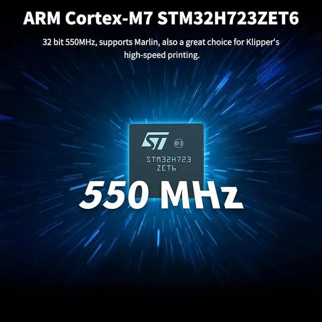 Alt view image 2 of 6 - BIGTREETECH Octopus Max EZ V1.0 Control Board 32Bit New Upgrade Octopus Pro Motherboard, Compatible EZ2209/EZ5160 Stepper Driver, Support Running Klipper Firmware for Voron 2.4 DIY Upgrade 3D Printer