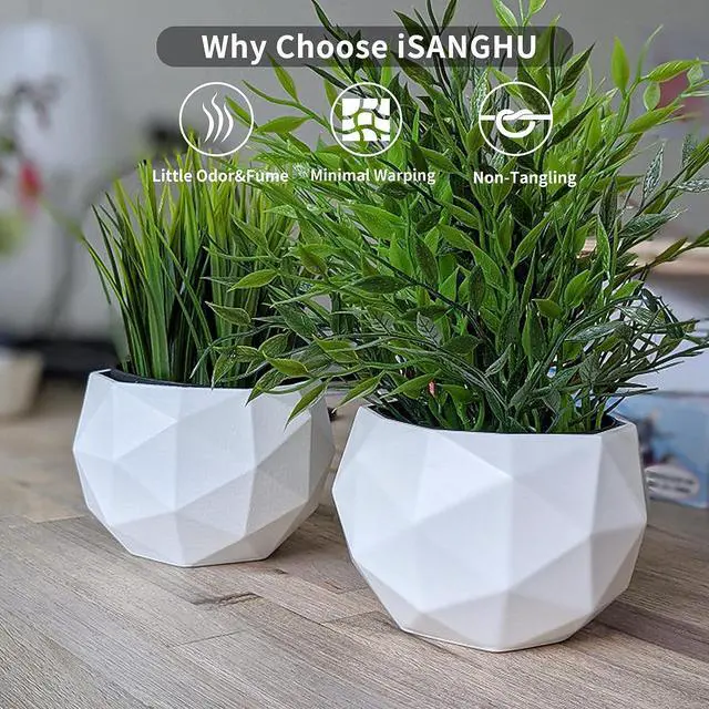 Alt view image 2 of 7 - ASA Filament 1.75mm, UV/Heat Resistant/Weather Resistant ASA 3D Printer Filament, Perfect for Printing Outdoor Functional Parts, White Filament 1kg(2.2lbs) Spool