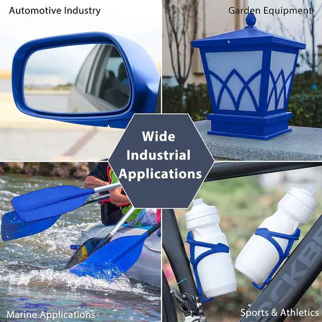 Alt view image 5 of 7 - ASA Filament 1.75mm, UV/Heat Resistant/Weather Resistant ASA 3D Printer Filament, Perfect for Printing Outdoor Functional Parts, Blue Filament 1kg(2.2lbs) Spool