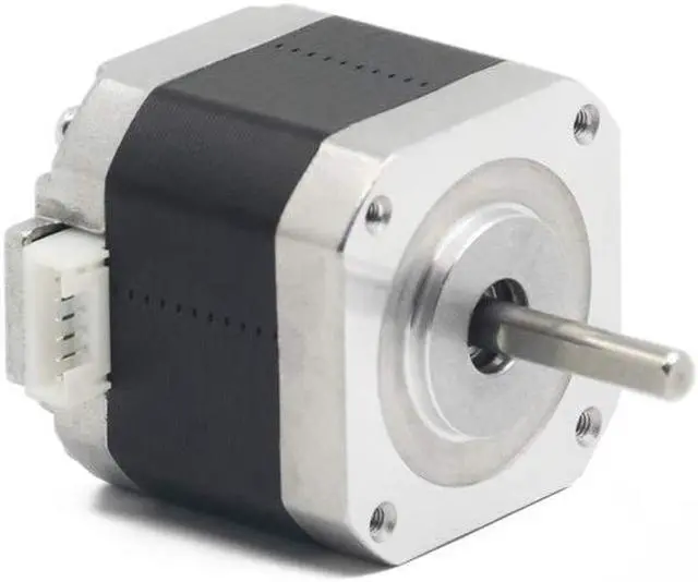 Alt view image 6 of 7 - Iverntech Nema 17 Stepper Motor 42x40mm Body Bipolar 1.5A 400mN.m 2 Phase 4 Wires 1.8 ° for 3D Printer or CNC Machine with 1M Motor Cable