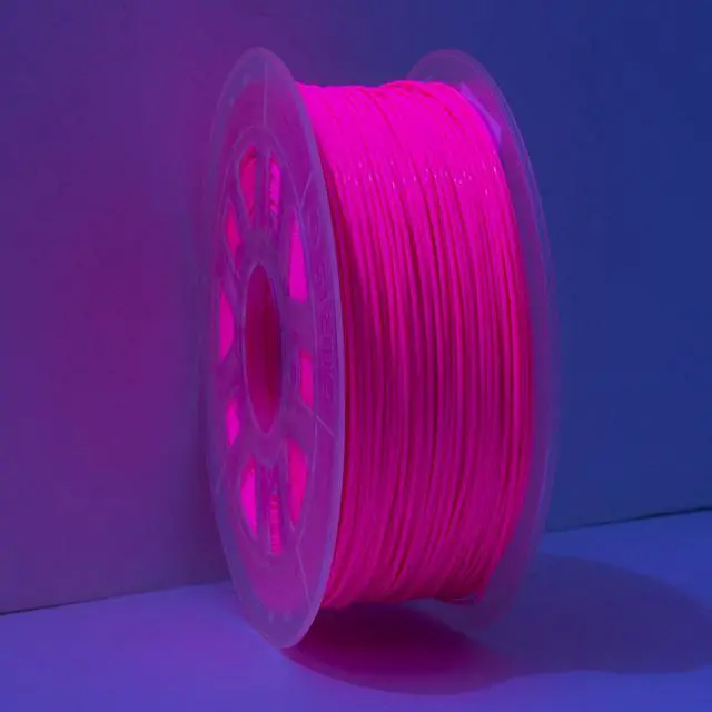 Alt view image 3 of 7 - Gizmo Dorks 3mm (2.85mm) PLA Filament 1kg / 2.2lb for 3D Printers, Fluorescent Red