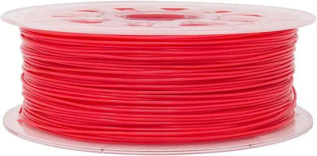 Alt view image 4 of 7 - Gizmo Dorks 3mm (2.85mm) PLA Filament 1kg / 2.2lb for 3D Printers, Fluorescent Red