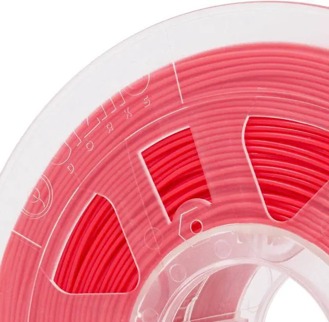 Alt view image 5 of 7 - Gizmo Dorks 3mm (2.85mm) PLA Filament 1kg / 2.2lb for 3D Printers, Fluorescent Red
