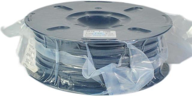 Alt view image 4 of 5 - RANKI Glass Fiber Petg Filament 1.75mm 1KG, Outdoor Use Tough Glass Fiber PETG 3D Printer Filament, High Temperature Resistance, 1 KG Spool, (Black)