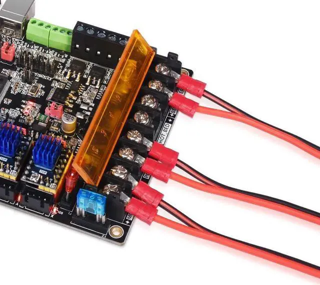 Alt view image 2 of 7 - BIGTREETECH SKR Pro v1.2 32bit Control Board high-Frequency 3D Printer Motherboard, Support TMC5160, TMC2208, TMC2130, TFT28, TFT32, TFT35, 12864LCD ect.