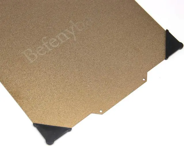 Alt view image 4 of 5 - Flexible Removable Single-Sided Spraying PEI Metal Sheet Bed Magnetic Heated Bed Build Surface 220x220mm for 3D Printer (220x220mm)