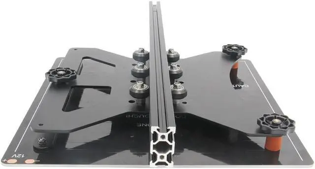 Alt view image 4 of 7 - Zeberoxyz Upgrade Modular Y Carriage Plate Kit 260mmx260mmx3.5mm/10.2x10.2x0.14inch for 2040V Aluminum Profile for CR-10s 3D Printer (260x260x3.5mm)