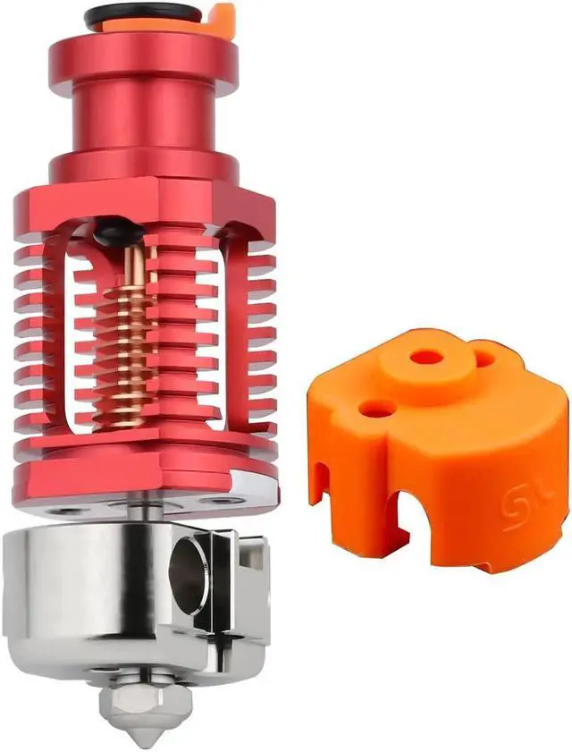 Main image of Upgrade Red Lizard k1 V6 Dragon Hotend Plated Copper Nozzle Block Compatible with Voron 2.4 0.1 CR10 Ender 3 V2 Pro Ender 5 Prusa I3 MK3s Titan DDB Extruder 3D Printer