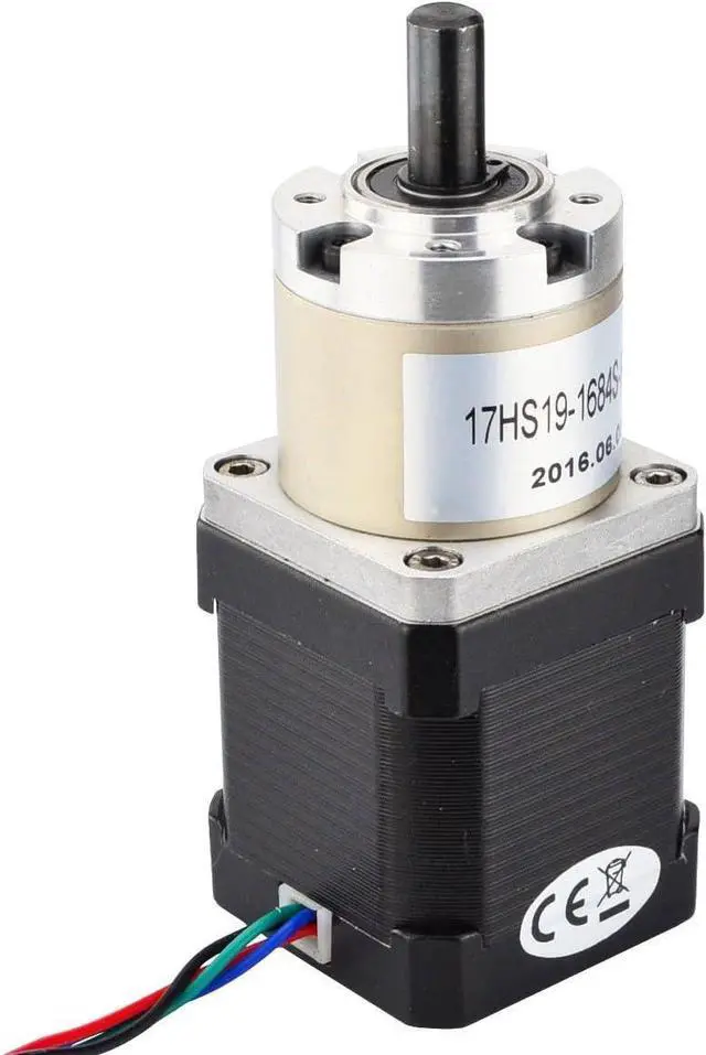 Alt view image 3 of 5 - STEPPERONLINE 27:1 Planetary Gearbox High Torque Nema 17 Stepper Motor 3D Printer DIY Camera