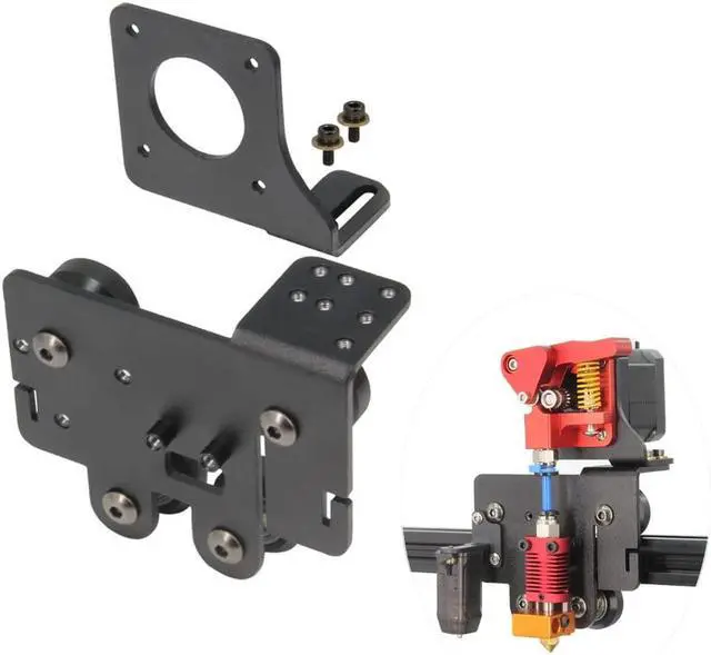 Main image of Ender 5 pro Direct Drive Upgrade Kit Aluminum Alloy Plate with 4pcs Pulleys Easy Print TPU Flexible Filament for Ender 5 Pro/Ender 5/Ender 5 Plus (Plate-Ender 5 Series)