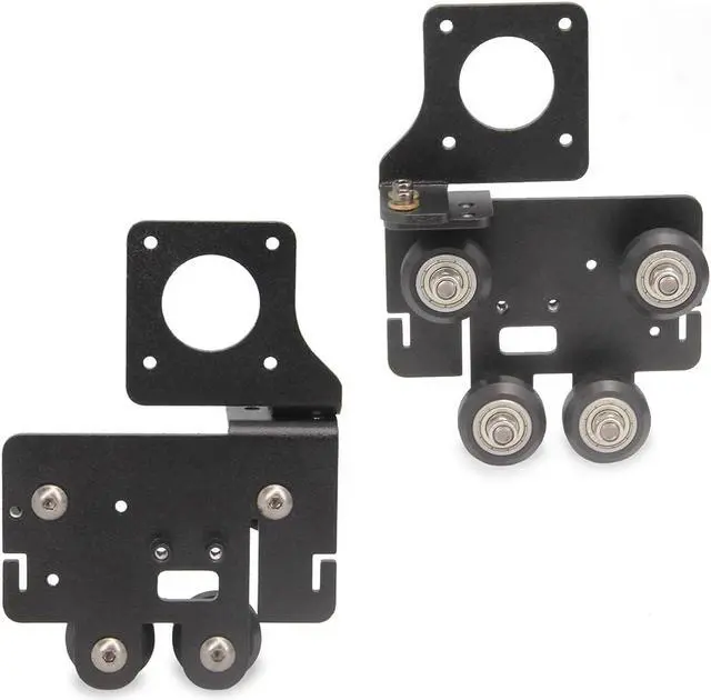 Alt view image 7 of 7 - Ender 5 pro Direct Drive Upgrade Kit Aluminum Alloy Plate with 4pcs Pulleys Easy Print TPU Flexible Filament for Ender 5 Pro/Ender 5/Ender 5 Plus (Plate-Ender 5 Series)