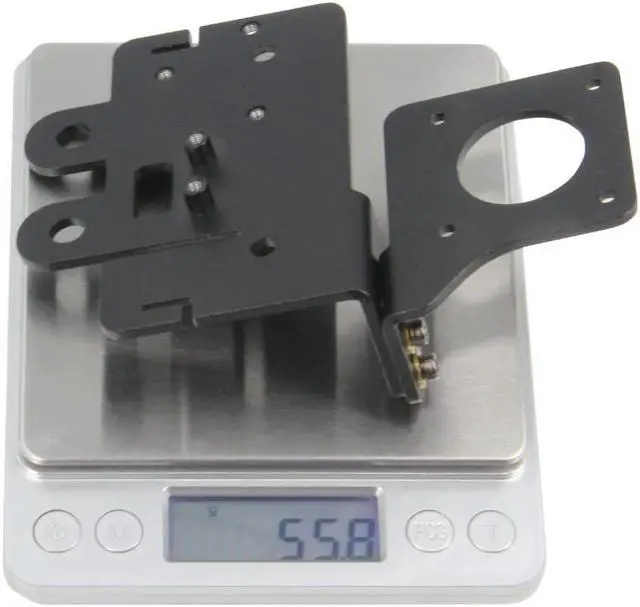 Alt view image 5 of 7 - Ender 5 pro Direct Drive Upgrade Kit Aluminum Alloy Plate with 4pcs Pulleys Easy Print TPU Flexible Filament for Ender 5 Pro/Ender 5/Ender 5 Plus (Plate-Ender 5 Series)