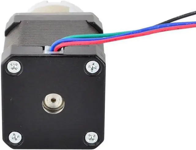 Alt view image 6 of 6 - STEPPERONLINE Nema 17 Geared Stepper Motor Gear Ratio 5:1 3D Printer Extruder Motor DIY CNC Robotics