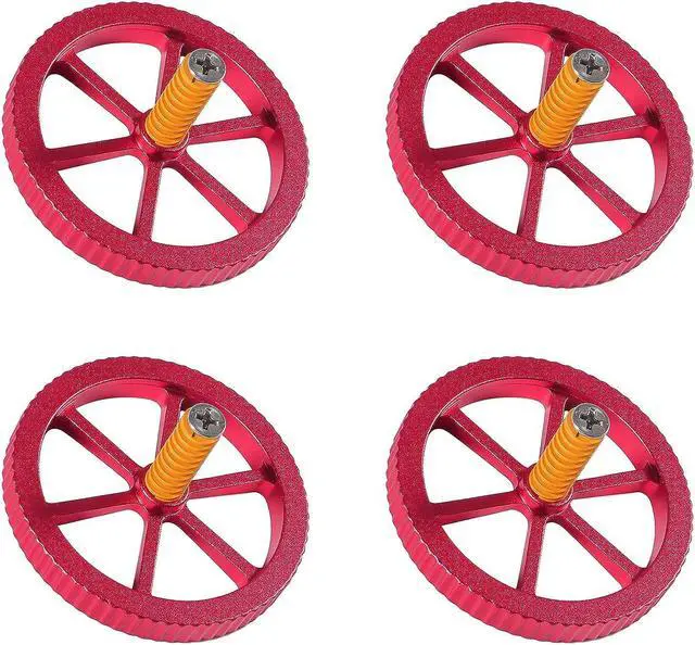 Alt view image 2 of 7 - 4PCS Upgraded Aluminum Hand Twist Leveling Nut with Hot Bed Die Springs and Screws for Ender 3/3 Pro/3 V2,Ender 5/5 Plus/Pro,CR-10,CR10S/10S Pro,CR 20 3D Printer Parts