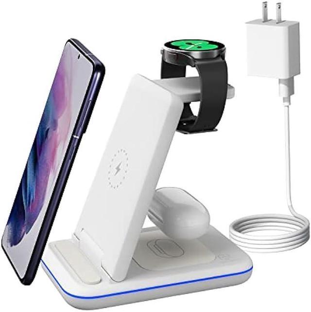 Wireless Charging Station for Samsung Galaxy Phone/Watch/Buds, 3