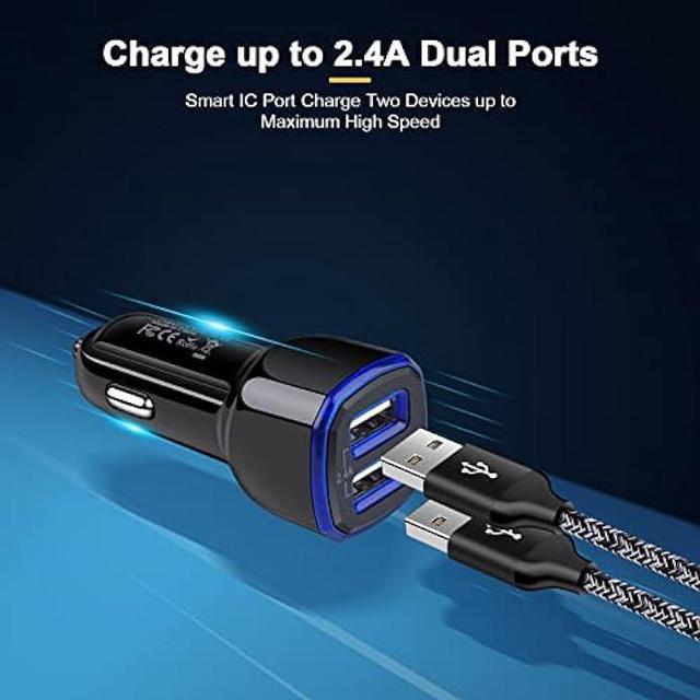 78W USB C Car Charger, Super Fast Charging Cigarette Lighter Adapter, 3  Port Power Delivery Auto Cargador for Samsung Galaxy S22 Ultra, Apple  iPhone