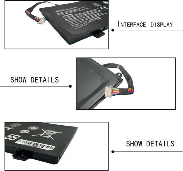Alt view image 4 of 7 - SG03XL SGO3XL SG03061XL Laptop Battery Replacement for HP Envy 17-U000 M7-U000 17-U275CL U177CL U273CL U163CL U175NR U153NR U110NR U011NR U108CA M7-U109DX U009DX 17T-U000(11.55V 5150mAh 61.6Wh)