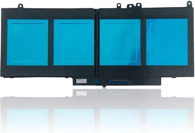 Alt view image 6 of 6 - Fully. New 6MT4T Replacement Laptop Battery Compatible with Dell Latitude E5470 E5570 Precision 3510 0HK6DV 079VRK TXF9M 0TXF9M - 7.6V 62Wh